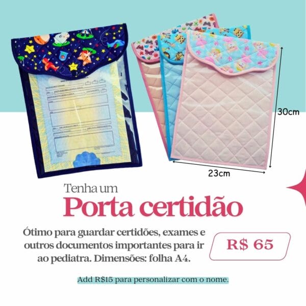 Porta certidão/documentos - Image 2