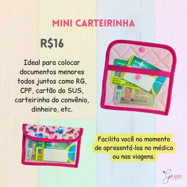 Mini carteirinha - Image 2