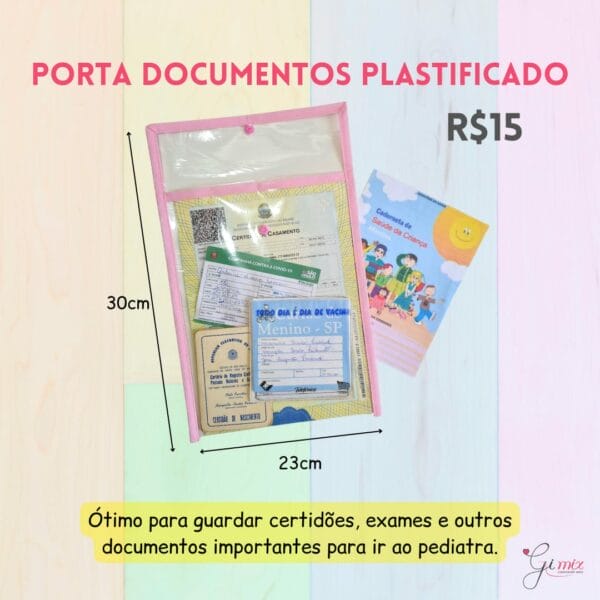 Porta documentos plastificado - Image 2