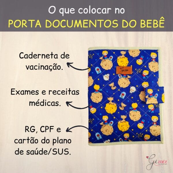 Porta caderneta de vacinação - Imagem 3