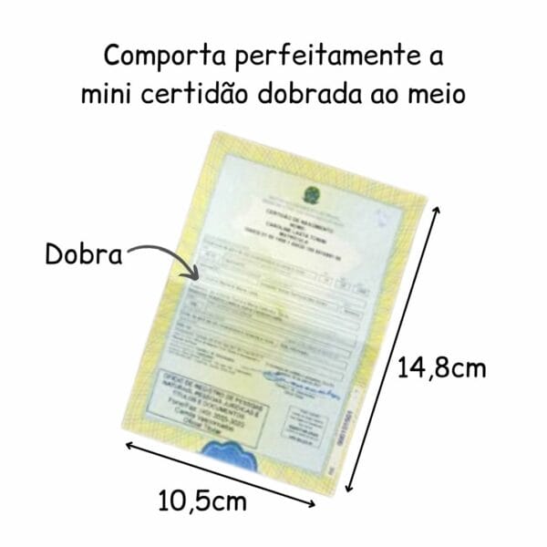 Mini carteirinha - Imagem 4